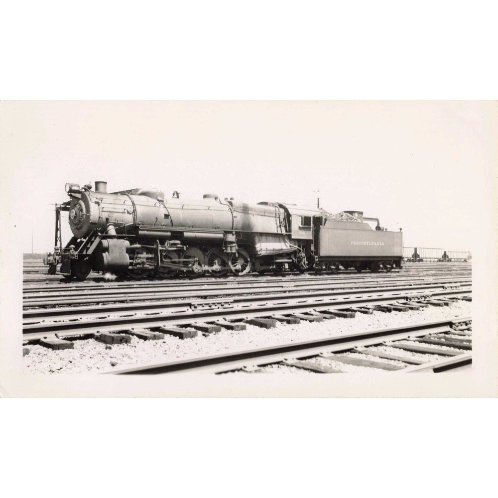 PRR Pennsylvania Railroad 2-10-2 #8921 Steam Locomotive Photo Logansport IN 1936
